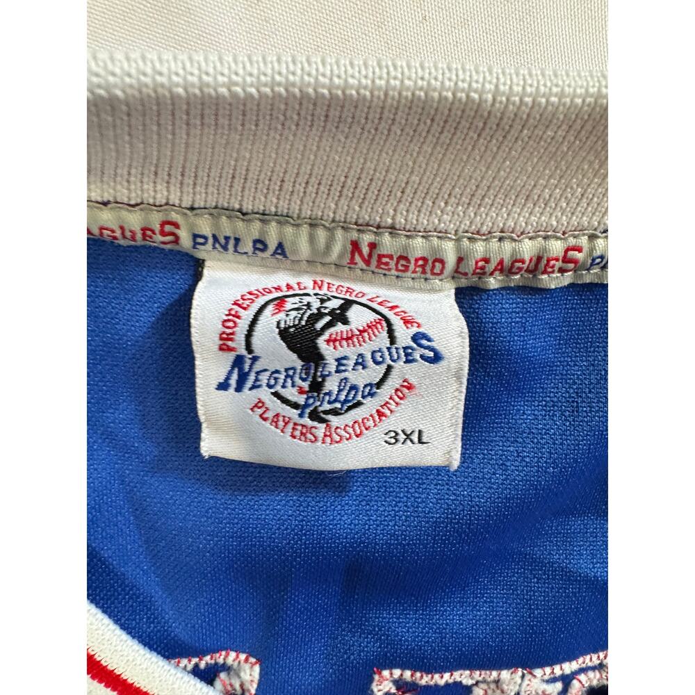 Negro Leagues Indianapolis Clowns Throwback Pullover Baseball Jersey Size 3XL - Picture 3 of 6